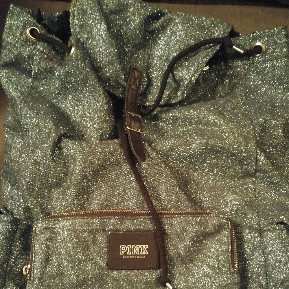 Victory Secret Pink Sparkle backpack